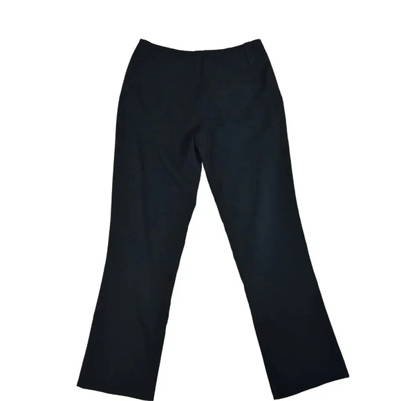 NIKE || Dri-fit Women’s Golf Pants Black Trousers Preppy Country Club Sz 2 - Picture 3 of 8